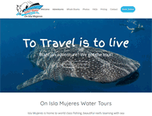 Tablet Screenshot of onislamujeres.com